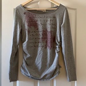 DKNY JEANS Long Sleeve T Shirt Size L